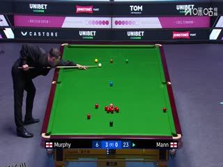 2025斯诺克英国公开赛四分之一决赛 肖恩·墨菲5-1米歇尔·曼恩 20250927 海报