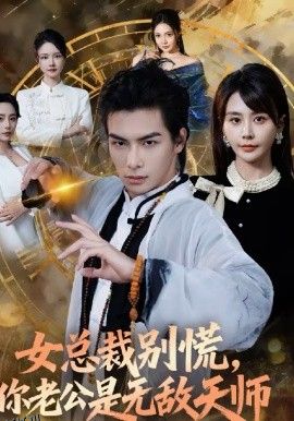 女总裁别慌，你老公是无敌天师 高清海报