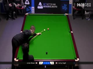 2025斯诺克北爱尔兰公开赛32进16 阿什利·休吉尔0-4乔丹·布朗 20251023 海报