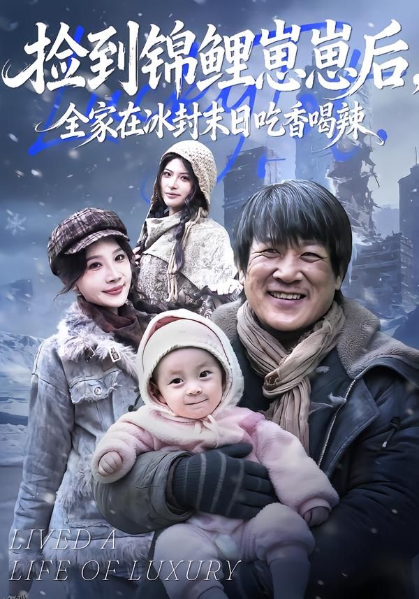 捡到锦鲤崽崽后，全家在冰封末日吃香喝辣 海报