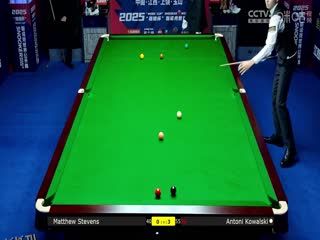 斯诺克玉山世界公开赛首日 安东尼·科瓦斯基5-3马修·史蒂文斯  20250223 海报