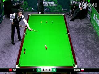 2025斯诺克沙特大师赛第三轮（80进48） 袁思俊4-1安东尼·科瓦尔斯基 20250811 海报