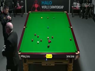 24-25赛季斯诺克世锦赛资格赛Day10 杰米·琼斯6-10庞俊旭（第二阶段） 20250417 海报