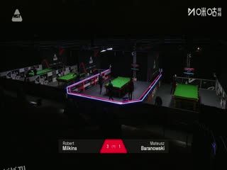 斯诺克英锦赛资格赛第二轮112进80 罗伯特·米尔金斯6-2马特乌斯·巴拉诺夫斯基 20251123 海报