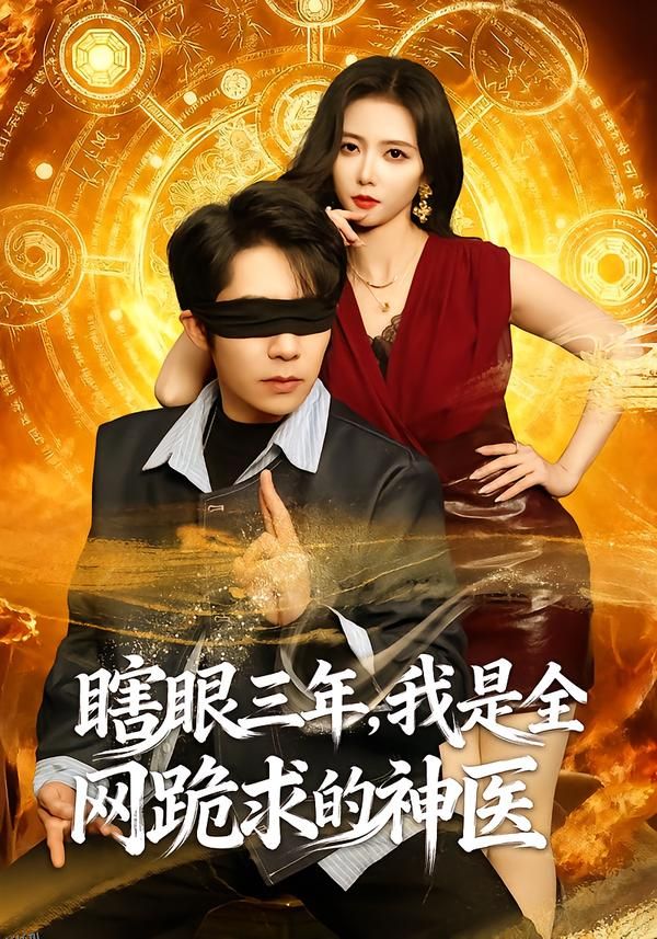瞎眼三年，我是全网跪求的神医 海报