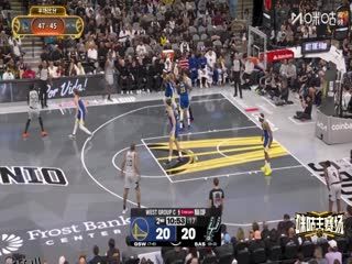 NBA杯 勇士VS马刺 20251115 海报