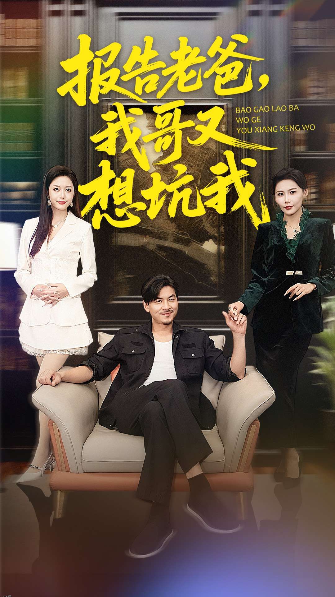 报告老爸，我哥又想坑我 海报