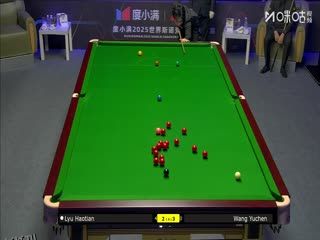 2025斯诺克西安大奖赛延期资格赛第一轮 王雨晨4-5吕昊天 20251007 海报