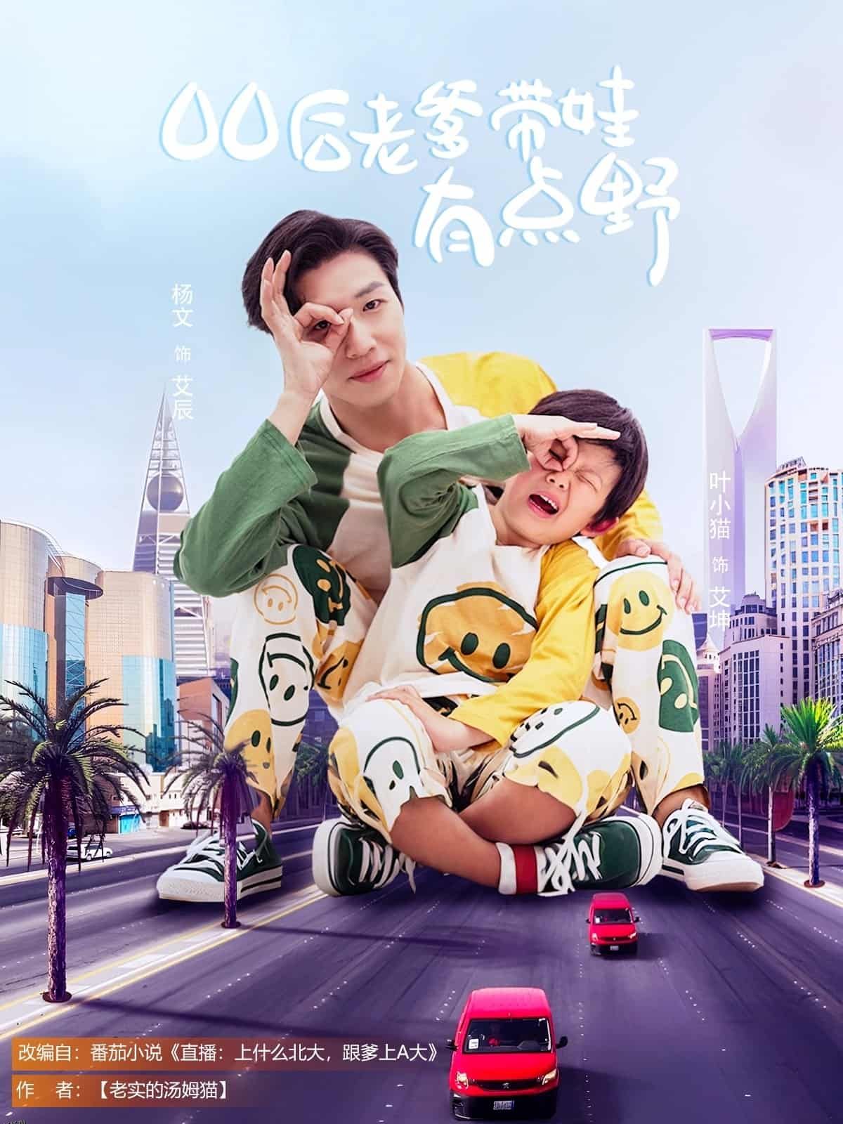 00后老爹带娃有点野 海报