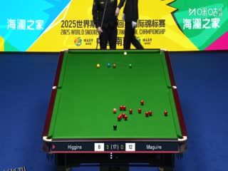 2025斯诺克国际锦标赛半决赛第一阶段 约翰·希金斯6-2斯蒂芬·马奎尔(朱峰立) 20251108 海报