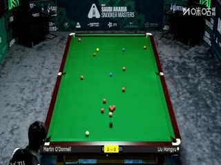 2025斯诺克沙特大师赛第三轮（80进48） 马丁·奥德奈尔4-3刘宏宇 20250811 海报