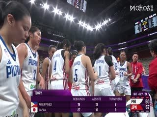 女篮亚洲杯小组赛 菲律宾VS日本 20250714 海报