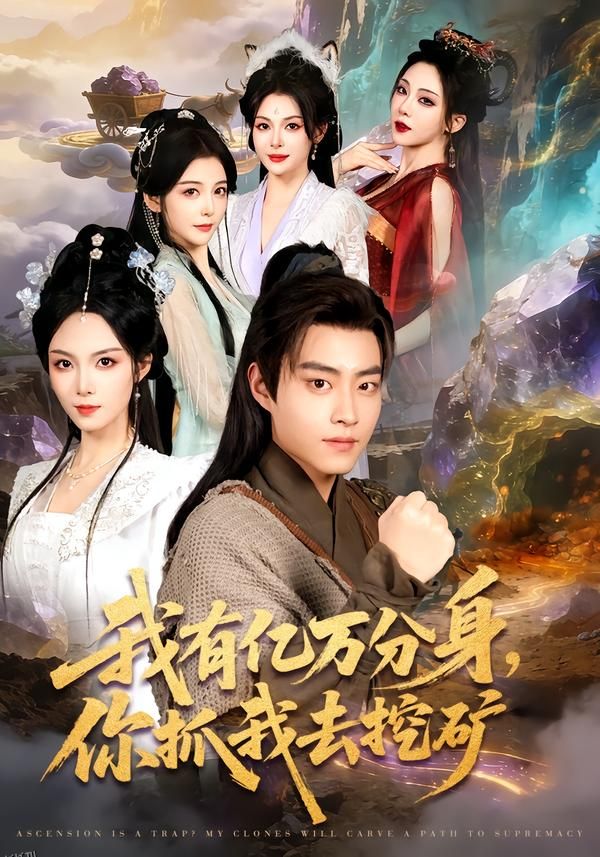 我有亿万分身，你抓我去挖矿 海报
