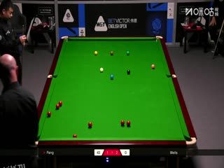 2025斯诺克英格兰公开赛64进32 庞俊旭4-3丹尼尔·威尔斯 20250915 海报