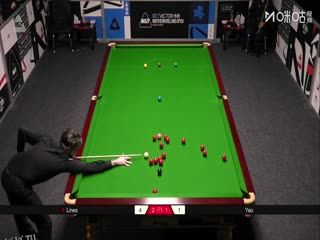 2025斯诺克北爱尔兰公开赛资格赛第二轮 奥利弗·莱恩斯4-2姚朋成 20250907 海报