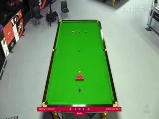 斯诺克德国大师赛64进32 巴里·霍金斯5-4阿尔菲·伯顿  20250128 海报