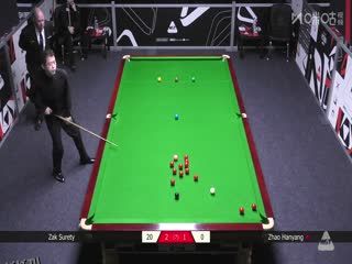 2025斯诺克英国公开赛资格赛 扎克·苏尔蒂4-2赵翰洋 20250628 海报
