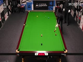 2025斯诺克北爱尔兰公开赛资格赛第二轮 刘宏宇1-4张家玮 20250907 海报