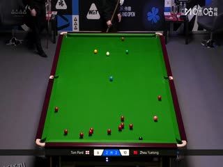 2025斯诺克北爱尔兰公开赛分之一决赛 汤姆·福德4-5周跃龙 20251025 海报