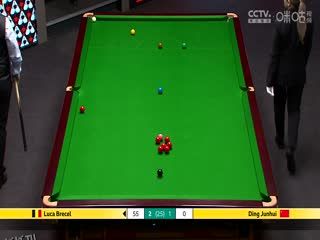 24-25赛季斯诺克世锦赛第二轮 丁俊晖1-7卢卡·布雷切尔（第一阶段） 20250427 海报