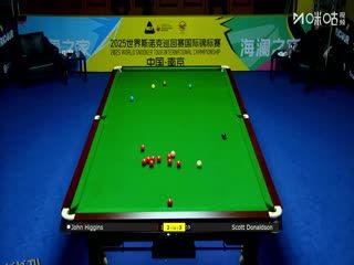 2025斯诺克国际锦标赛16进8 斯科特·唐纳森5-6约翰·希金斯 20251105 海报