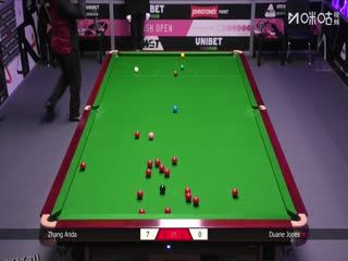 2025斯诺克英国公开赛第1轮 张安达4-3杜恩·琼斯 20250922 海报