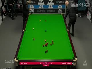 斯诺克威尔士公开赛32进16 阿里·卡特4-2侯赛因·瓦菲  20250213 海报