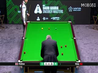 2025斯诺克沙特大师赛16进8 常冰玉5-6罗尼·奥沙利文（朱蒙） 20250814 海报