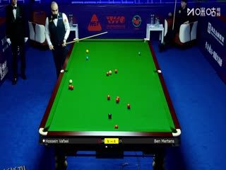 2025斯诺克武汉公开赛64进32 侯赛因·瓦菲5-1本·默滕斯 20250825 海报