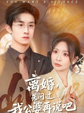 离婚，先问过我公婆再说吧 海报