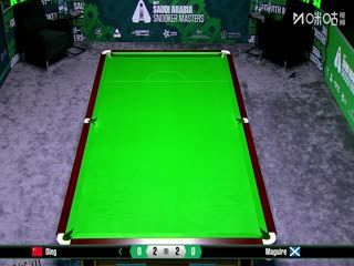 2025斯诺克沙特大师赛32进16 丁俊晖5-2斯蒂芬·马奎尔 20250813 海报