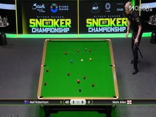 斯诺克利雅得狂欢季沙特大师赛半决赛 马克·艾伦1-4尼尔·罗伯逊（柏林） 20251121 海报