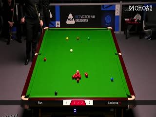 2025斯诺克英格兰公开赛 范争一4-2朱利安·勒克莱 20250913 海报