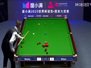 2025斯诺克西安大奖赛半决赛 肖恩·墨菲6-4加里·威尔逊（秦正） 20251012 海报