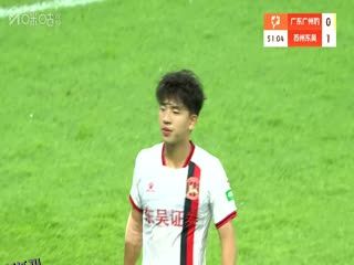 中甲联赛 广东广州豹VS苏州东吴 20250615 海报