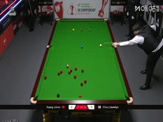 斯诺克英锦赛资格赛 黄佳浩6-0伊森·卢埃林 20251122 海报