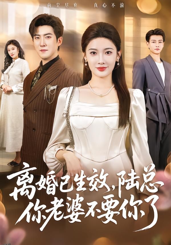 离婚已生效，陆总你老婆不要你了 海报