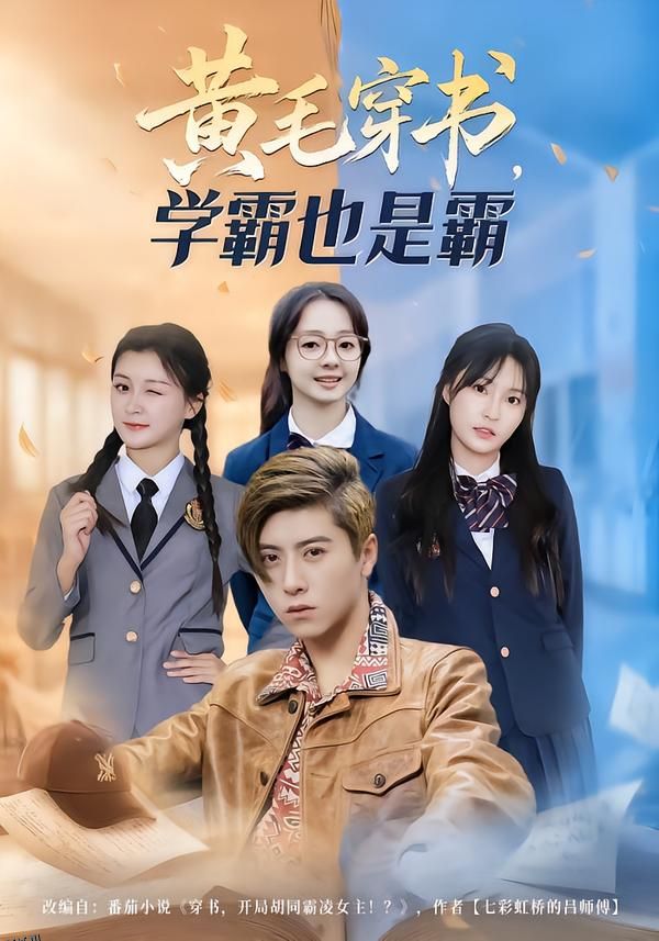 黄毛穿书，学霸也是霸 海报