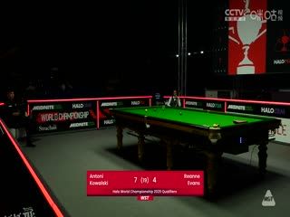 斯诺克世锦赛资格赛128进96 安东尼·科瓦斯基10-4瑞安·埃文斯（第二阶段） 20250407 海报