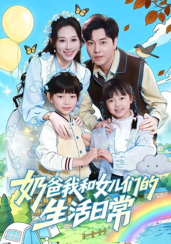 奶爸我和女儿们的生活日常 海报