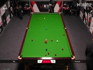 斯诺克西安大奖赛资格赛（128进64轮次） 吴宜泽5-4弗洛里安·努斯勒 20250901 海报