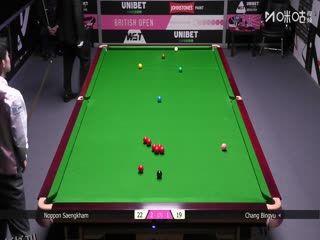 2025斯诺克英国公开赛32进16 诺鹏·桑坎姆3-4常冰玉 20250925 海报