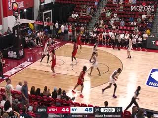 NBA夏季联赛 奇才VS尼克斯 20250720 海报